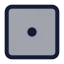 Squaredot icon with duotone standard style