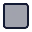 Square icon with duotone standard style