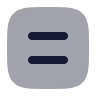 Square Equal icon preview
