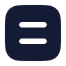 Square Equal icon preview