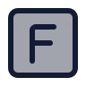 Square F icon preview