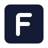 Square F icon preview