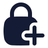 Square Lock Add 01 icon preview