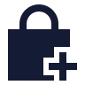 Square Lock Add 01 icon preview