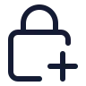 Square Lock Add 01 icon preview