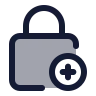 Square Lock Add 02 icon preview