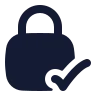 Square Lock Check 01 icon preview