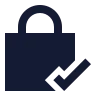 Square Lock Check 01 icon preview