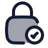 Square Lock Check 02 icon preview