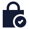 Square Lock Check 02 icon preview