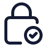 Square Lock Check 02 icon preview