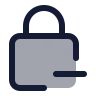 Square Lock Minus 01 icon preview
