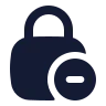 Square Lock Minus 02 icon preview