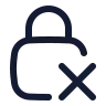 Square Lock Remove 01 icon preview