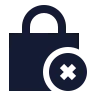 Square Lock Remove 02 icon preview