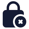 Square Lock Remove 02 icon preview