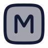 Square M icon preview