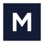 Squarem icon with solid sharp style