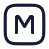 Square M icon preview