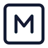 Square M icon preview