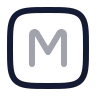 Square M icon preview
