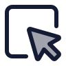 Square Mouse Pointer icon preview