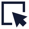 Square Mouse Pointer icon preview