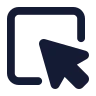 Square Mouse Pointer icon preview