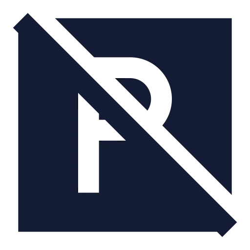 Square Parking Off Icon in Solid Sharp style