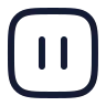 Square Pause icon preview