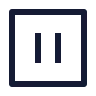 Square Pause icon preview