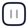 Square Pause icon preview
