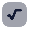 Square Radical icon preview