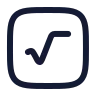 Square Radical icon preview