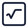 Square Radical icon preview
