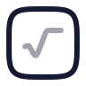 Square Radical icon preview