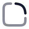 Square Round Corner icon preview