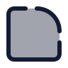 Square Round Corner icon preview