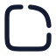 Squareroundcorner icon with solid rounded style