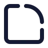 Square Round Corner icon preview