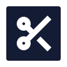 Square Scissors icon preview