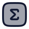 Square Sigma icon preview