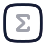 Square Sigma icon preview