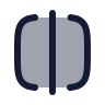 Square Split Horizontal icon preview