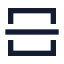 Squaresplitvertical icon with solid sharp style