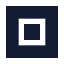 Squaresquare icon with solid sharp style