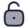 Square Unlock 01 icon preview