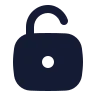 Square Unlock 01 icon preview