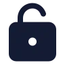 Square Unlock 01 icon preview