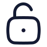 Square Unlock 01 icon preview